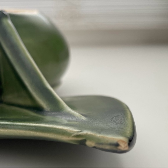 Peter Jansons Pottery PEI Canada Hand Thrown Ikebana Flower Vase Signed - Picture 11 of 11